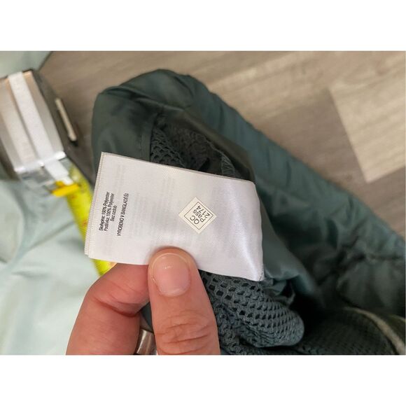 Columbia Flash Forward Windbreaker Green/Blue Jacket - Women's Size XS, MSRP $50 - Picture 9 of 11